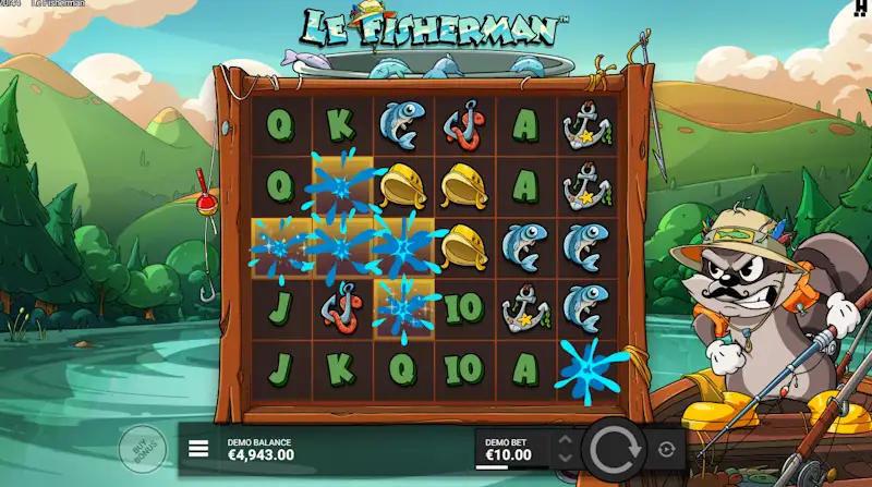 Svolgimento del round su le fisherman