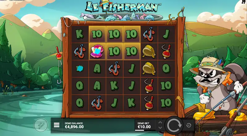 Bonus game di le fisherman casino
